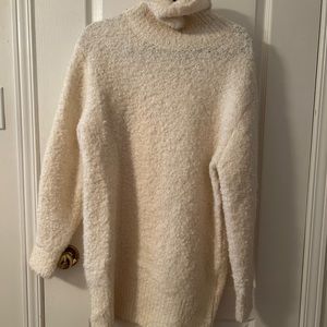 Wool sweater dress